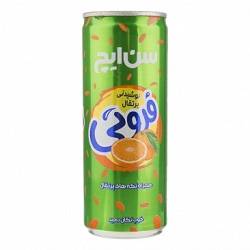 نوشیدنی فروتی پرتقال قوطی 240 میلی لیتر سن ایچ